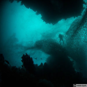 subnautica below zero prawn suit sunk into terrain