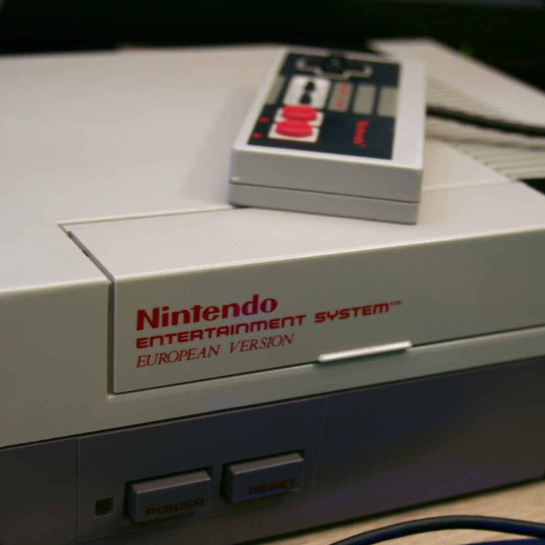 Nintendo market. Nintendo Entertainment System European Version.